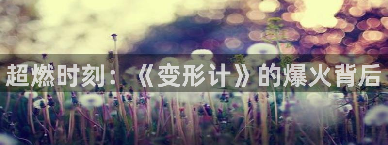 电影桃子：超燃时刻：《变形计》的爆火背后